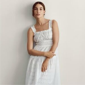 Gap x DOEN Eyelet Midi Dress